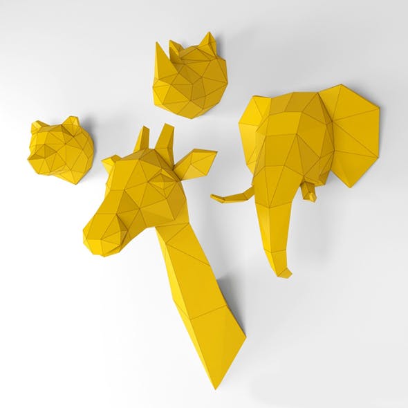 Low poly Animals