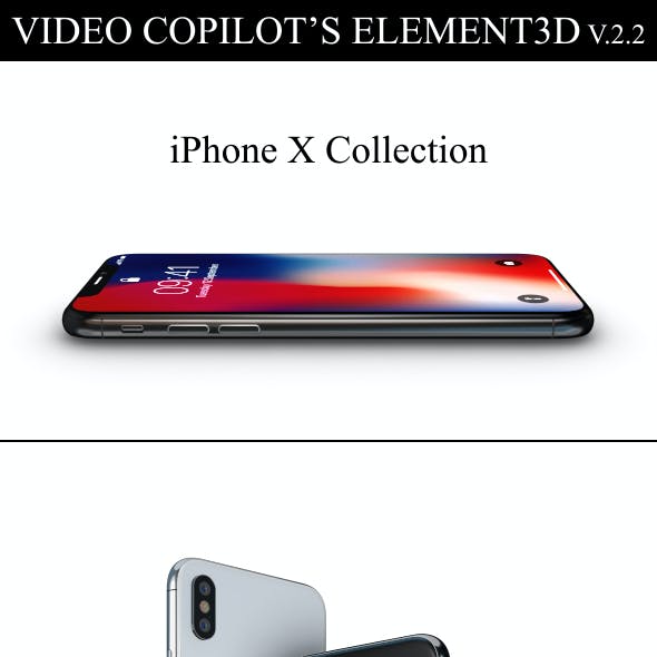 Element3D - iPhone X Collection