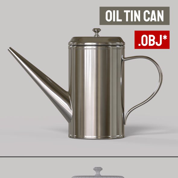 Oil Tin Can