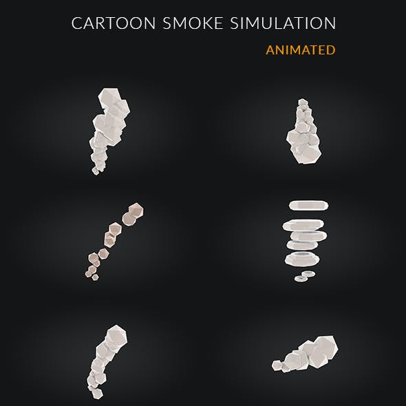 6 Cartoon Smoke Simulation